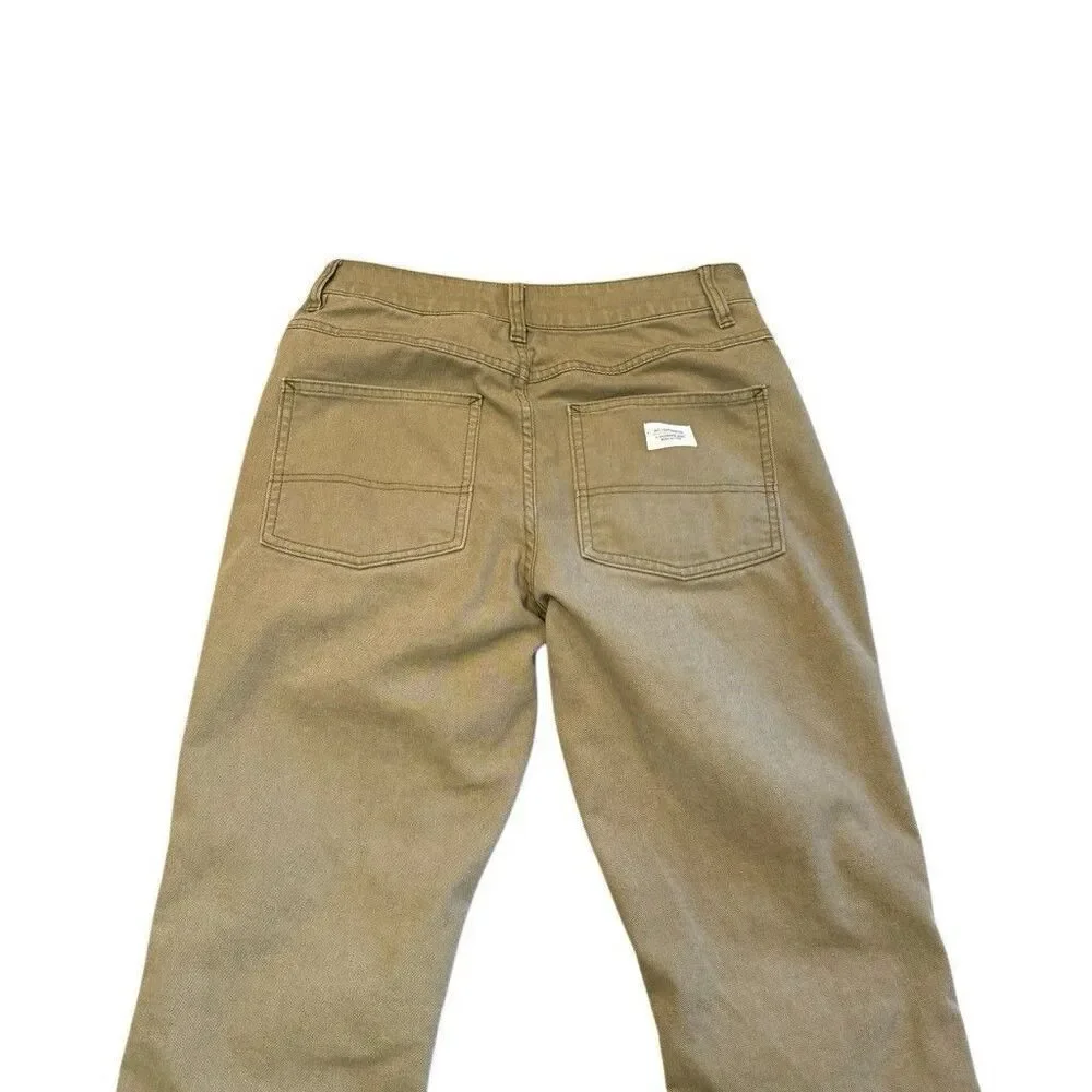 REI Co-Op Trailsmith Pants Canvas Double Knee Reinforced Size 8 Hiking Workwear